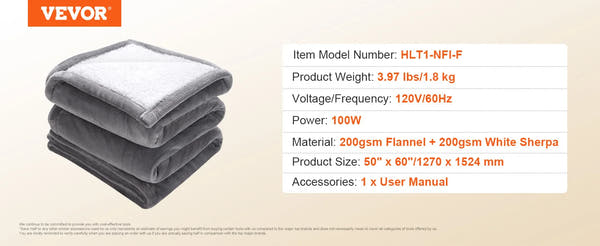 Luxurious Heated Comfort Blanket™
